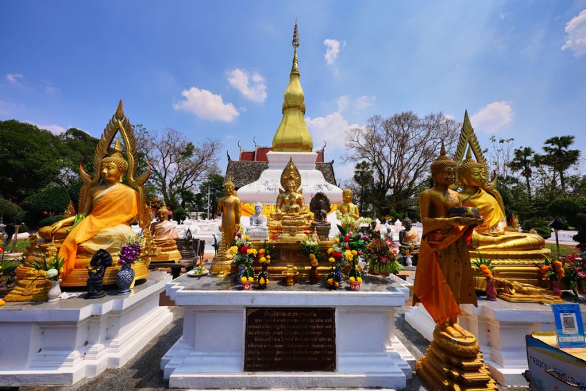 พระธาตุขามแก่น วัดเจติยภูมิ ขอนแก่น
