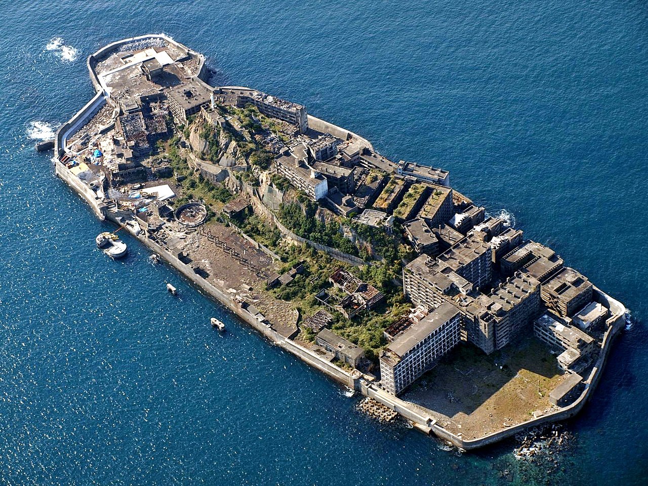เกาะฮาชิมะ (Hashima Island) ญี่ปุ่น