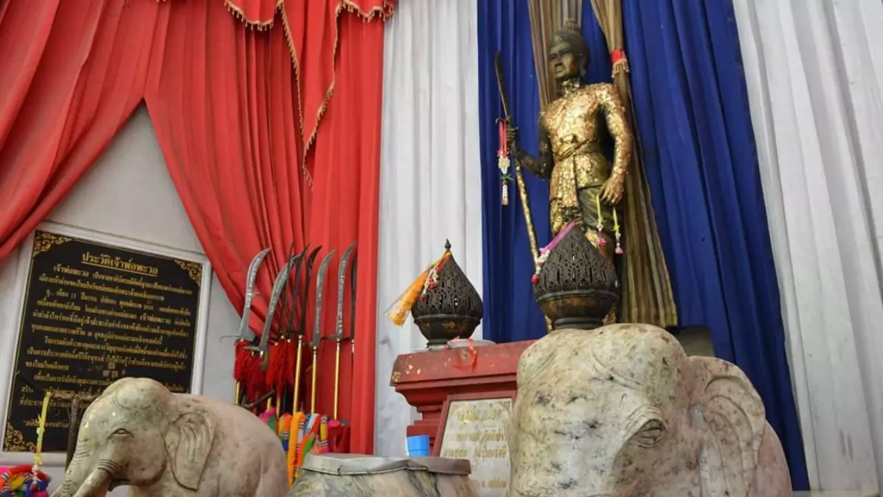 ศาลเจ้าพ่อพะวอ จังหวัดตาก	