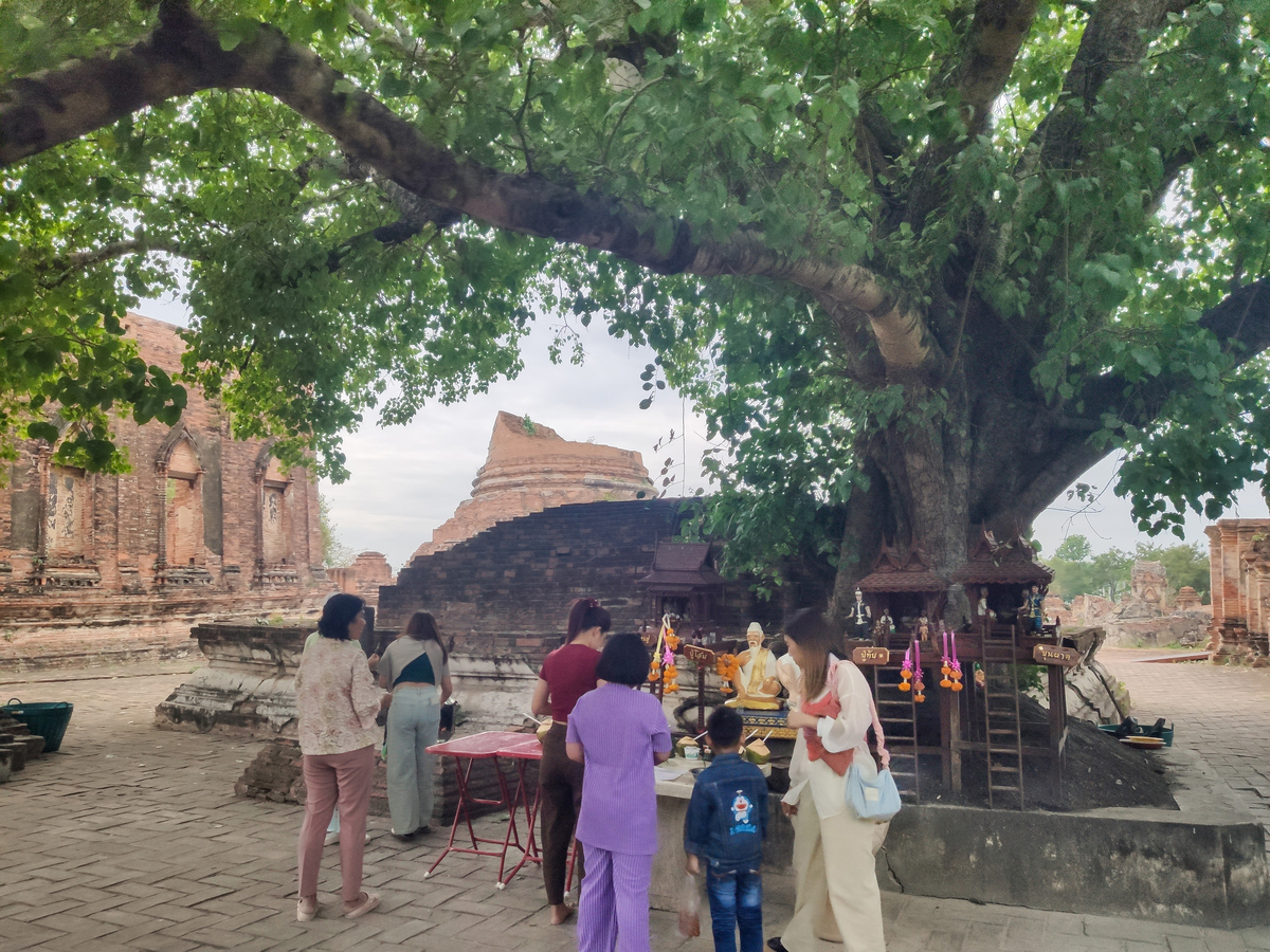 วัดกุฎีดาว อยุธยา